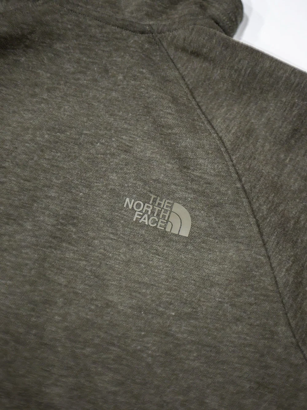 The North Face Olive Green Lightweight Zip Hoodie Jacket